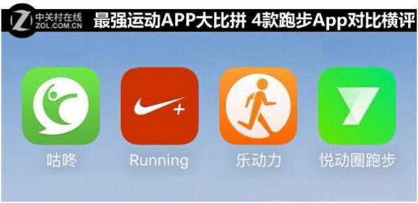 最强运动APP大比拼 4款跑步App对比横评